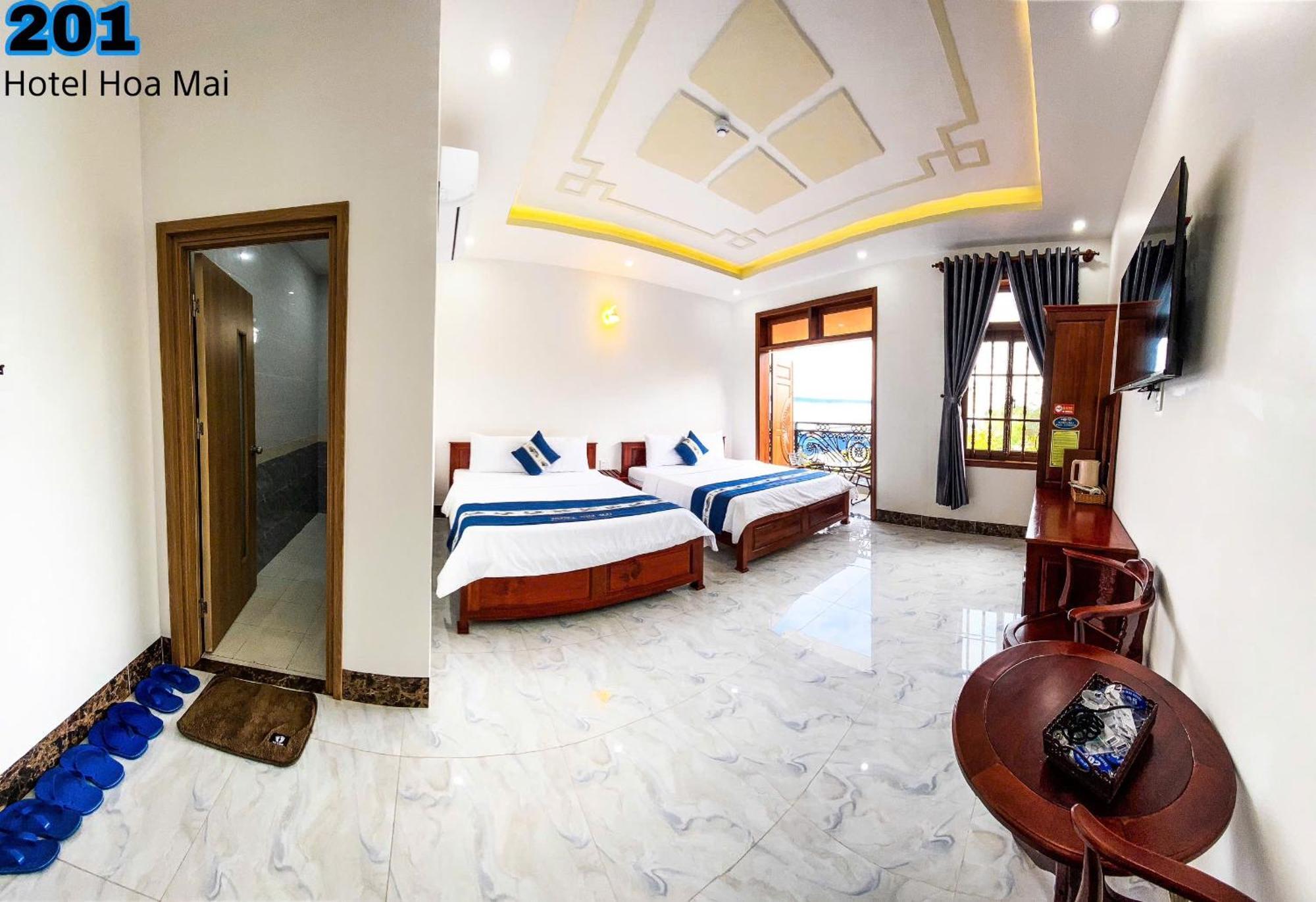 Hotel Hoa Mai CON DAO Bagian luar foto